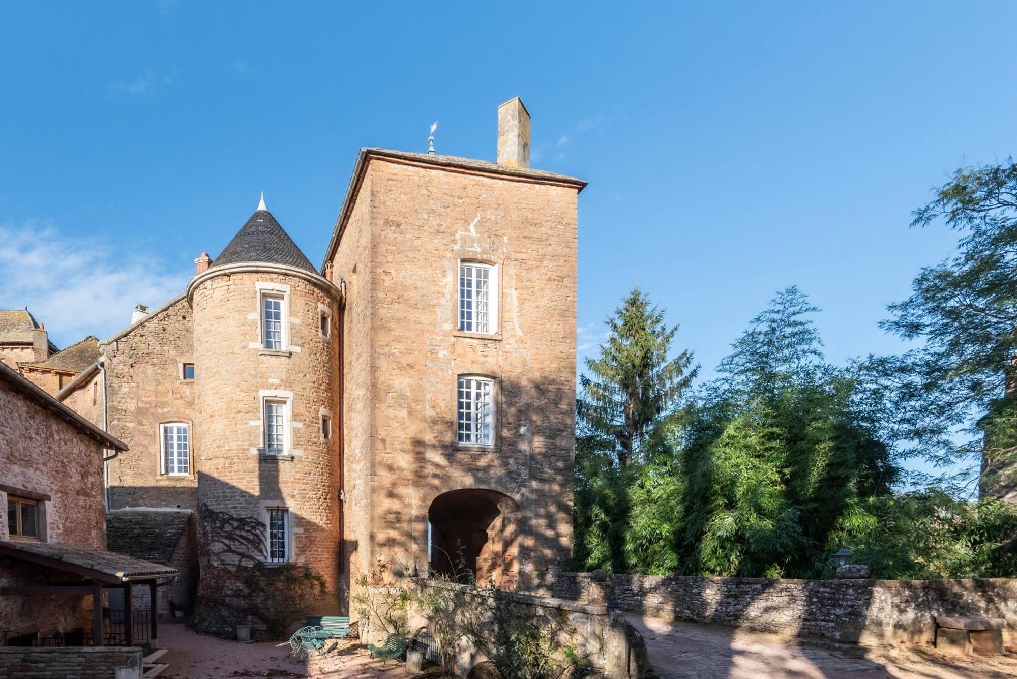 Chateau De Salornay Hurigny Kültér fotó